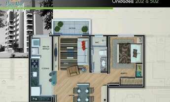 Imagem 2: APARTAMENTO com 2 dormitórios à venda por R$ 688.505,00 no bairro Bigorrilho - CURITIBA