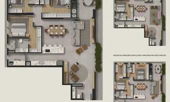 Imagem 7: COBERTURA com 4 dormitórios à venda por R$ 4.994.928,00 no bairro Cabral - CURITIBA / PR