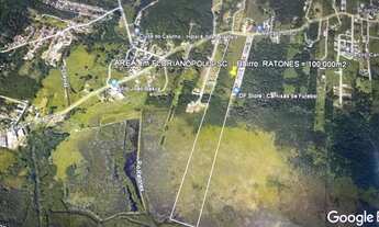 Imagem: Terreno com 100 mil metros quadrados em