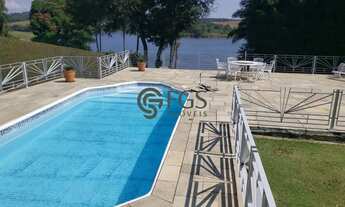 Imagem: Vista exuberante e acesso direto a represa