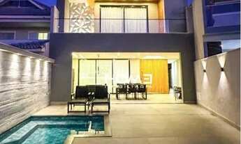 Imagem 2: Casa Contemporânea Tríplex Porteira Fechada Condomínio Riviera Del Sol