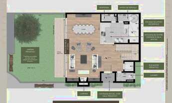 Imagem 5: Casa Jardim Vila Nova Conceição - Seed - 523m² - Vila Nova Conceição - SP