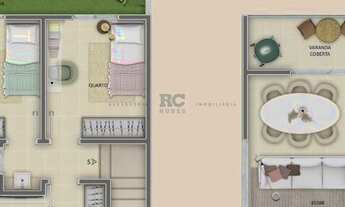 Imagem 7: Casa de 2 andares com 3 quartos em Nova Lima no condomínio Mirante do Jambreiro