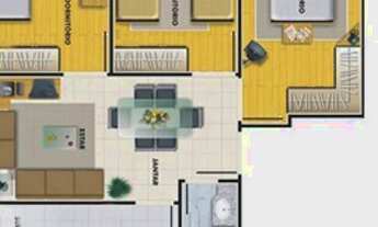 Imagem 7: Itaquera - Residencial Alemanha - 40 a 50m² - 2 a 3 Quartos - 1 Banheiro - Vila Taquari, S