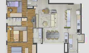 Imagem 5: VidaBella - Lorenzini , 117m², 3 quartos - Vila Assuncao, Santo André - SP