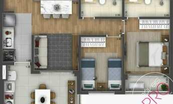 Imagem 5: BROOKLIN - 65M² - 2 DORMITÓRIOS, 1 SUÍTE, 1 VAGA