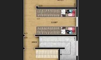 Imagem 3: Casa com 3 dormitórios para alugar, 120 m² por R$ 5.300,00/mês - Villagio Imperial - Louve