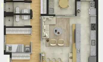 Imagem 6: APARTAMENTO com 2 dormitórios à venda por R$ 735.490,00 no bairro Água Verde - CURITIBA