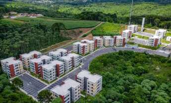 Imagem 2: Apartamento de 41,12 M² com Dois Dormitórios e Uma Vaga na Garagem. Porto Tingui