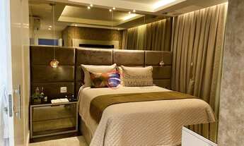 Imagem 3: Apartamento planejado com 3 dormitórios à venda, 280 m² por R$ 4.250.000 - Jardim - Santo