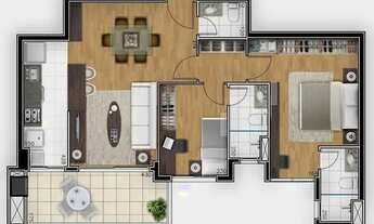 Imagem 3: APARTAMENTO com 2 dormitórios à venda por R$ 740.000,00 no bairro Ahú - CURITIBA / PR