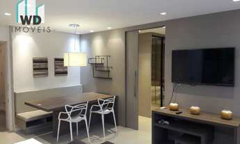 Imagem 4: Apartamento com 1 dormitório para alugar, 50 m² por R$ 4.430,37/mês - Alphaville Conde II