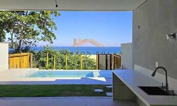 Imagem 6: Casas pé na areia para venda na praia de toque toque com 5 suítes e piscina