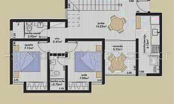 Imagem 6: Apartamento à venda 2 Quartos, 1 Suite, 1 Vaga, 50M², Aeroporto, Juiz de Fora - MG