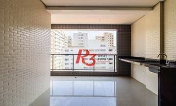 Imagem 2: Apartamento com 3 dormitórios à venda, 128 m² - Embaré - Santos/SP