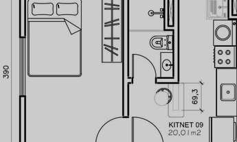 Imagem 6: Aluga kitnet com água luz inclusa, para 1 ou 2 pessoas