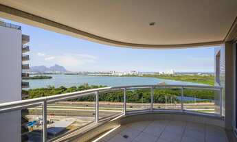 Imagem 2: VISTA LAGOA e P. Gávea - Apartamento de 115 metros quadrados no bairro Barra da Tijuca com