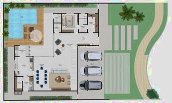 Imagem 15: SOBRADO 4 SUÍTES - PISCINA - 6 VAGAS GOLDEN VILLAGE