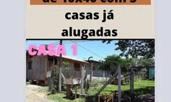 Imagem: De barbada 3 casas já alugadas terreno