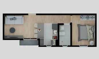 Imagem 3: COBERTURA com 3 dormitórios à venda por R$ 1.102.823,15 no bairro Alto da Glória - CURITIB