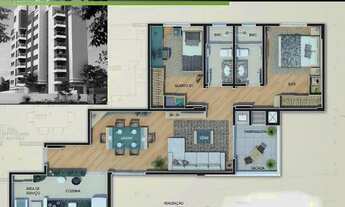 Imagem 3: APARTAMENTO com 2 dormitórios à venda por R$ 688.505,00 no bairro Bigorrilho - CURITIBA