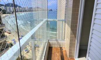 Imagem 3: Apartamento a venda na praia das Astúrias, frente ao mar, varanda gourmet, 03 dormitórios