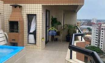 Imagem 3: Cobertura com 3 dorms, Tupi, Praia Grande - R$ 950 mil, Cod: ACT2381