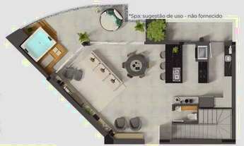 Imagem 6: COBERTURA com 2 dormitórios à venda por R$ 2.324.778,00 no bairro Cristo Rei - CURITIBA