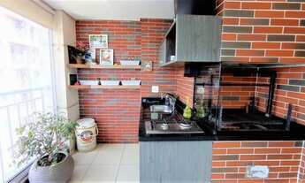 Imagem 5: Apartamento com 3 dormitórios para alugar, 124 m² por R$ 9.500,01 - Vila Rica - Santos/SP