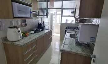 Imagem 3: Excelente apartamento com 82m², 3 dormitórios, 2 banheiros, varanda, ampla sala e área de