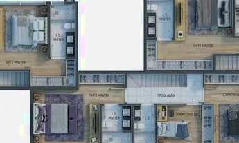 Imagem 3: COBERTURA com 3 dormitórios à venda por R$ 2.103.560,00 no bairro Água Verde - CURITIBA