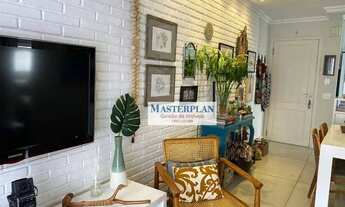 Imagem 2: Belo apartamento com varanda 54 m2 a.u - 2 dormitórios - 1 vaga - R. Comendador Miguel Cal