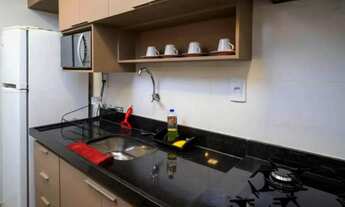 Imagem 3: Apartamento mobiliado, anual, 01 quarto, sala, área de lazer em Manaíra