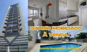 Imagem: FLAT MOBILIADO À VENDA BEIRA-MAR DO PINA