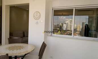 Imagem 2: Apartamento com 2 dormitórios para alugar, 90 m² por R$ 6.500,00/mês - Brooklin Paulista