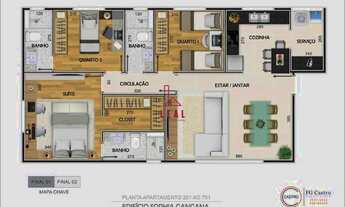 Imagem 6: Apartamento 3 quartos à venda, 3 quartos, 1 suíte, 2 vagas, Cidade Nova - Belo Horizonte/M
