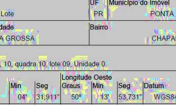 Imagem 2: PONTA GROSSA - CHAPADA - Oportunidade Única em PONTA GROSSA - PR | Tipo: Terreno