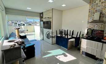 Imagem 3: Cobertura com 3 dormitórios à venda, 150 m² por R$ 691.500,00 - Vila Metalúrgica - Santo A