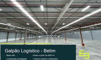 Imagem: Aluguel de galpão com docas em Betim