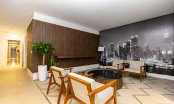 Imagem 2: Apartamento com 1 dormitório para alugar, 35 m² por R$ 2.440,49/mês - Mercês - Curitiba/PR