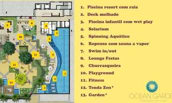 Imagem 3: Condomínio Ocean Garden - Apartamentos 2 ou 3 quartos perto da Praia do Forte - Cabo Frio