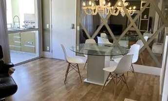 Imagem 5: Apartamento mobiliado com 3 dormitórios para alugar, 128 m² por R$ 5.994/mês - Centro - Sa