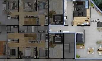 Imagem 4: APARTAMENTO com 2 dormitórios à venda por R$ 612.900,00 no bairro Santa Felicidade - CURIT