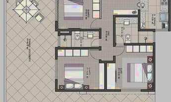 Imagem 4: APARTAMENTO com 3 dormitórios à venda por R$ 790.000,00 no bairro Campo Comprido - CURITIB