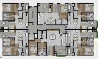 Imagem 6: APARTAMENTO com 1 dormitório à venda por R$ 500.687,06 no bairro Boa Vista - CURITIBA / PR