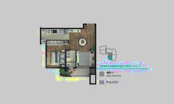 Imagem 7: COBERTURA com 2 dormitórios à venda por R$ 1.202.730,00 no bairro Mercês - CURITIBA / PR