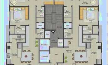 Imagem 3: Apartamento à venda 3 quartos em Itapema bairro Meia Praia R$ 1.500.000,00