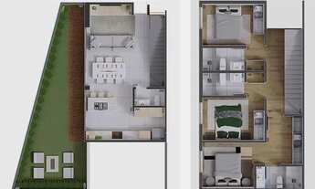 Imagem 2: CASA com 3 dormitórios à venda por R$ 1.876.900,06 no bairro Mercês - CURITIBA / PR