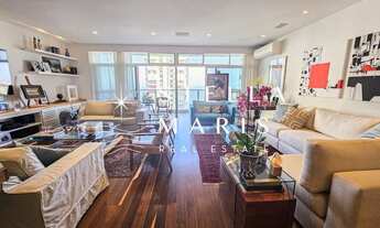 Imagem 2: São Conrado, Apartamento reformado no Village em andar alto com varanda e linda vista para