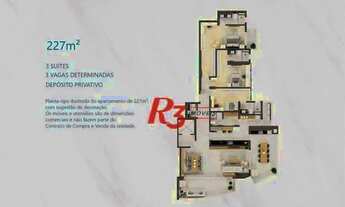 Imagem 2: Apartamento com 3 suítes à venda, 227 m² por R$ 5.670.000 - Ponta da Praia - Santos/SP